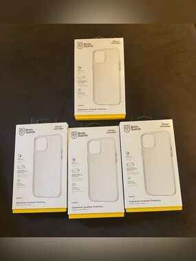 4 Body Guardz IPhone 12 Pro Max Clear Phone cases
